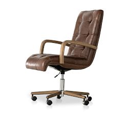 Hensley Leather Desk Chair