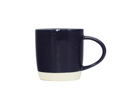 Shell Bisque Porcelain Mugs, Set of 4