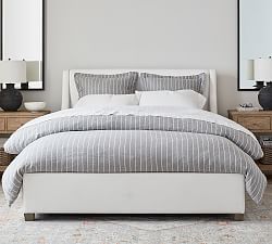 York Upholstered Platform Bed