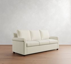 Cameron Modern Roll Arm Sleeper Sofa with Air Topper (56"&ndash;88")