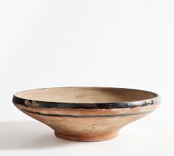 Fairfax Handcrafted Terracotta Bowl