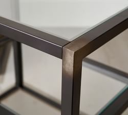 Flynn Metal Rolling Storage Cart (20")