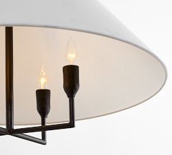 Lincoln Metal Chandelier (30")