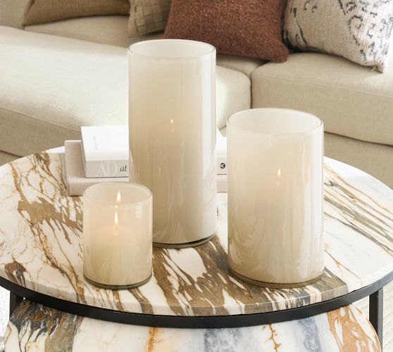 Montecito Glass Hurricane Candle Holder