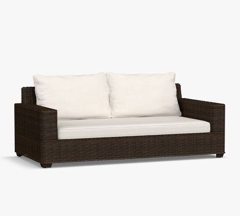 Torrey Square Arm Grand Sofa with High Performance Cushion Covers