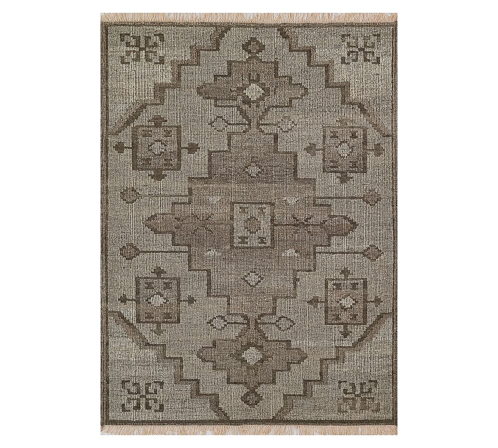 Hanisi Handcrafted Rug - Natural, 5' x 8'