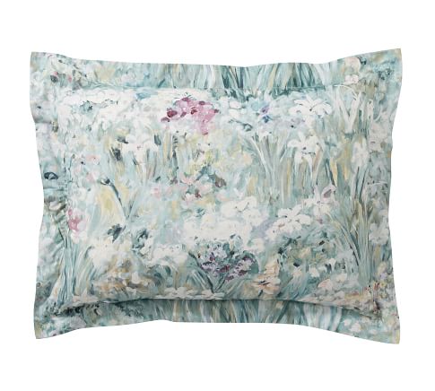 Giverny Fleur Organic Percale Sham