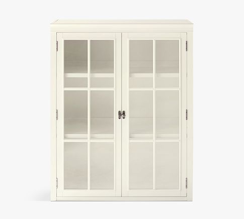 36" Hutch with Glass Doors