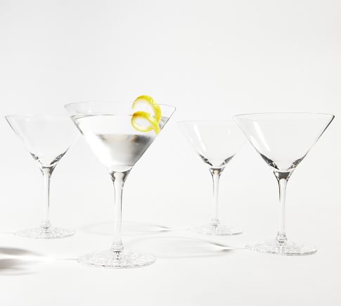 Monique Lhuillier Delphine Martini Glasses - Set of 4