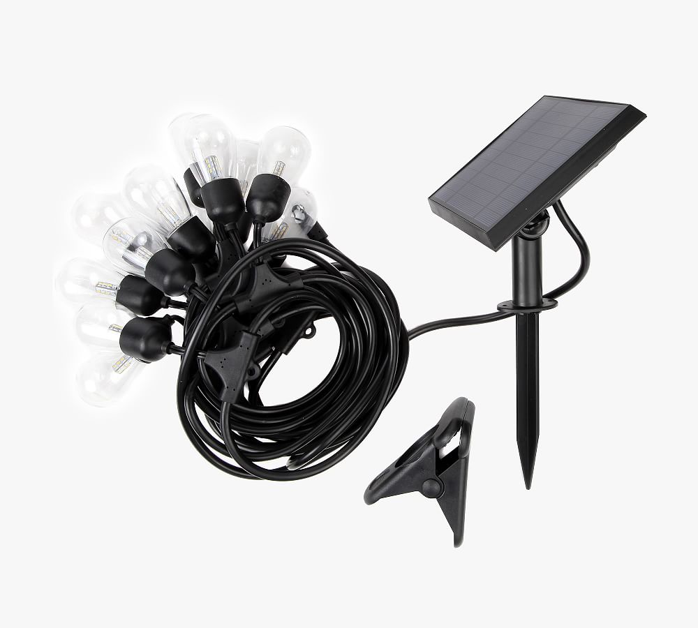 Solar Patio Hanging String Lights - 27 Ft