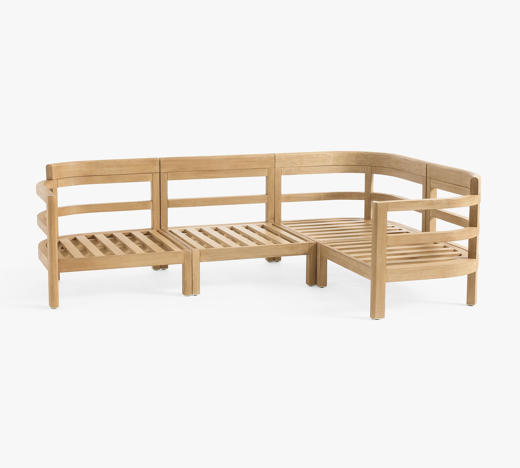 Pottery Barn Woodside Outdoor Sectional - Thumbnail 3