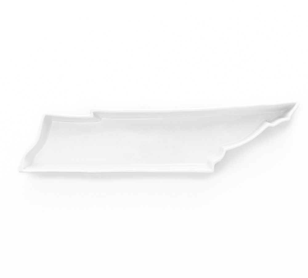 Lark Handmade Porcelain State Serving Platter - Tennessee