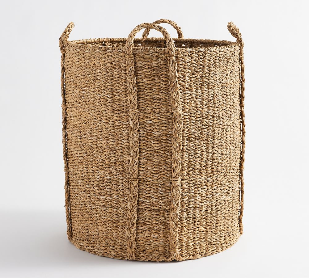 Oversized Safi Handwoven Tote Baskets