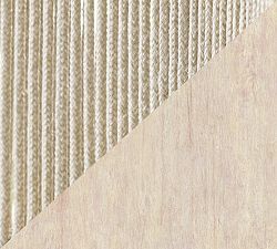 Indio Coastal Outdoor Collection 6x6" Swatch, Biscotti/Oat Rope