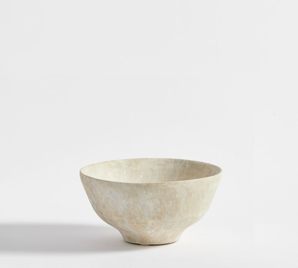 Artisan Studio Handcrafted Ceramic Decorative Bowls - Small, Natural