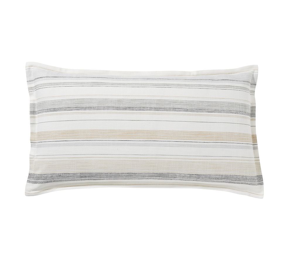 Clayton Striped Cotton Sham - King