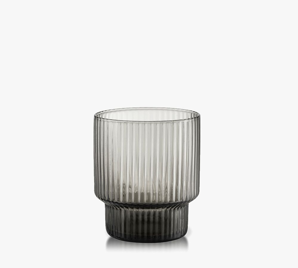 Carousel Cocktail Glassware Collection - Set of 4 - Smoke