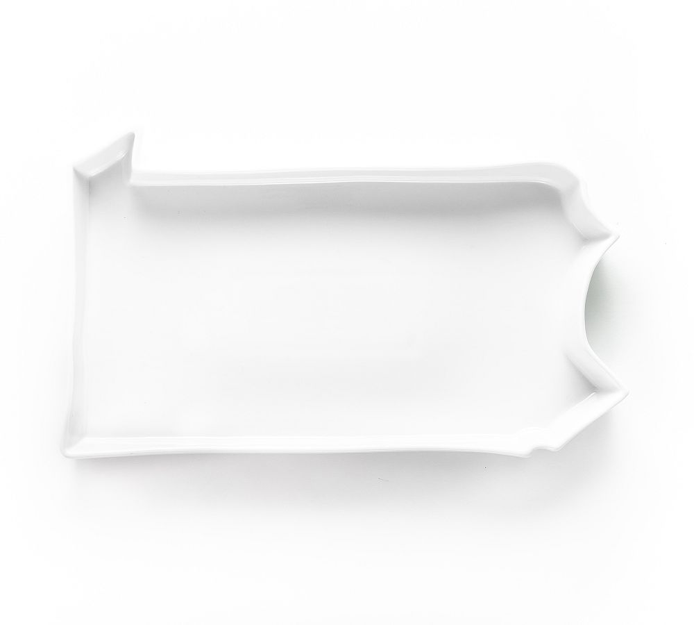 Lark Handmade Porcelain State Serving Platter