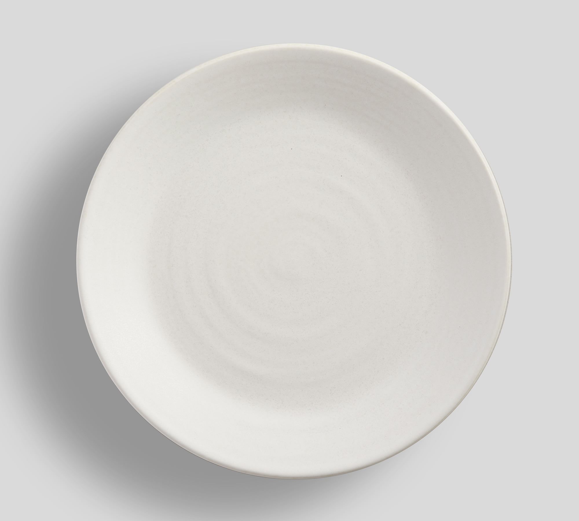 Larkin Stoneware Salad Plates - Set of 4 - Shell White
