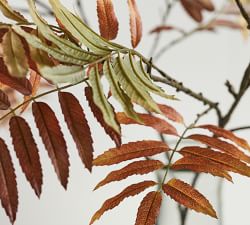 Faux Autumn Sumac Branch