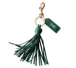 Mark &amp; Graham Leather Tassel Keychain