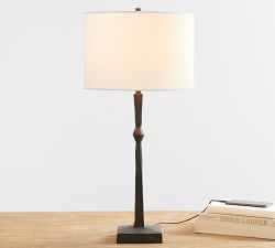 Porter Metal USB Table Lamp (16"-21")
