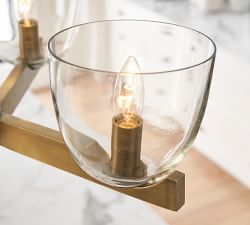 Chamberlin Multi-Light Metal Pendant (22")