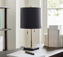 Chester Metal Table Lamp (16"-21")