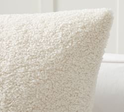 Cozy Teddy Faux Fur Oversized Pillow Cover