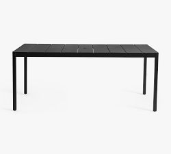 Fiji Metal Rectangular Outdoor Dining Table (72")