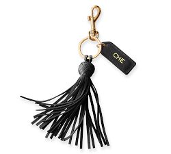 Mark &amp; Graham Leather Tassel Keychain