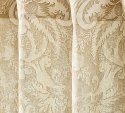 Stella Damask Print Curtain