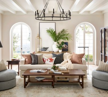 Serene Auburn Living Room 