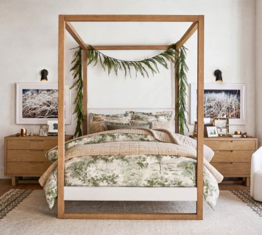 Portola Handstitch Linen Bedroom