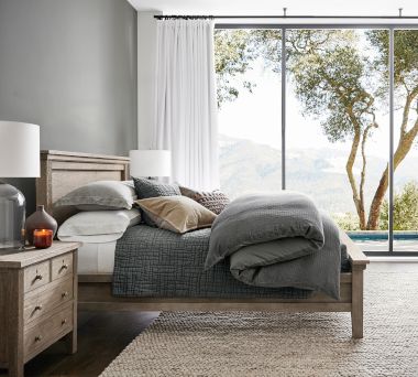 Farmhouse Basketweave Bedroom 