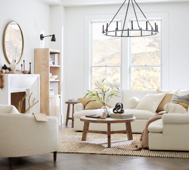 Newport Farmhouse Living Room 