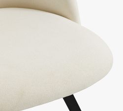 Luka Upholstered Swivel Desk Chair