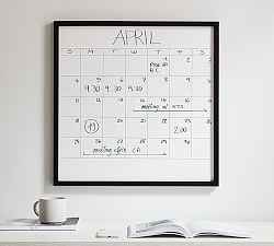 Wood Gallery Office Calendar - Black