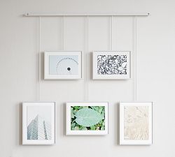 Hanging White Gallery Frames - Set of 5