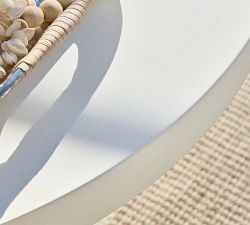 Pomona Concrete Round Outdoor Coffee Table (36")