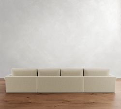 Westwood Roll Arm Double Chaise Sectional (177"&ndash;197")