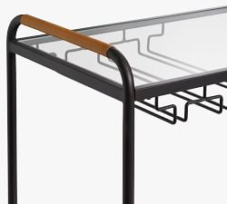 Hugo Metal Bar Console (35")