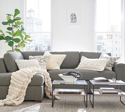 Cozy Darian Textured Handknit Throw