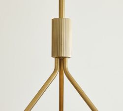 Harlow Milk Glass Round Chandelier (44")