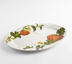 Rustic Pumpkin Serving Platter