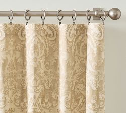 Stella Damask Print Blackout Curtain