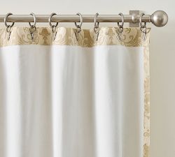 Stella Damask Print Blackout Curtain