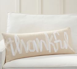 Thankful Lumbar Pillow Cover