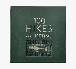 100 Hikes of A Lifetime Leather-Bound Book
