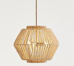 Abaca Woven Pendant (23"-26")
